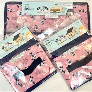 Mickey & Minnie 3 pack bundle Storage boxes